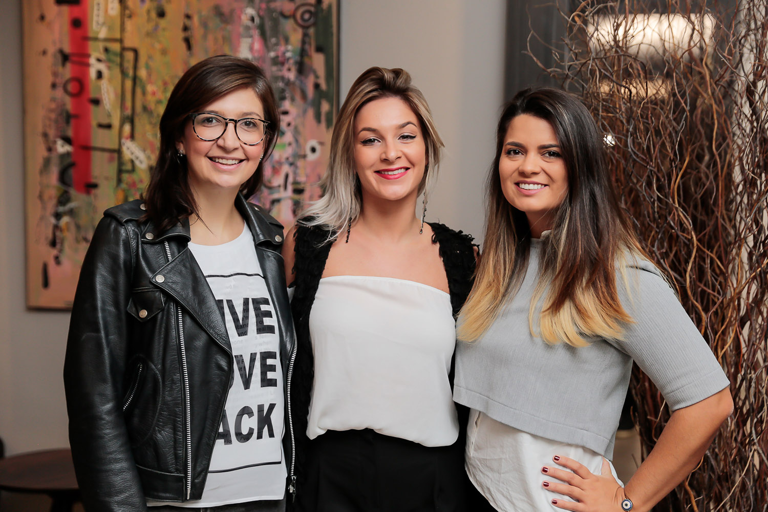 Camila Pigatto, Laura Tavares e Fernanda Sá