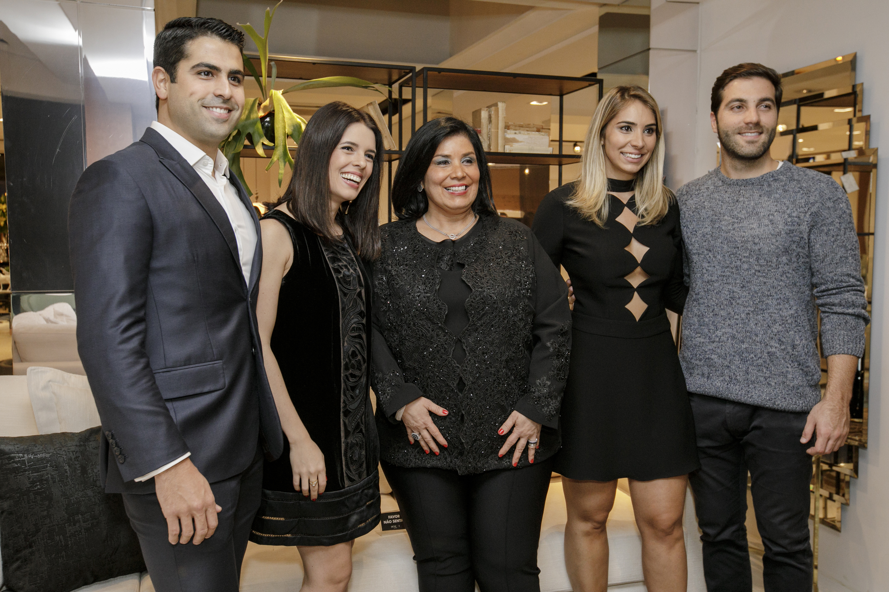 João Paulo Sanches, Lucila Zahran, Fernanda Hagobian, Patrícia Hagobian e Leonardo Bonacin