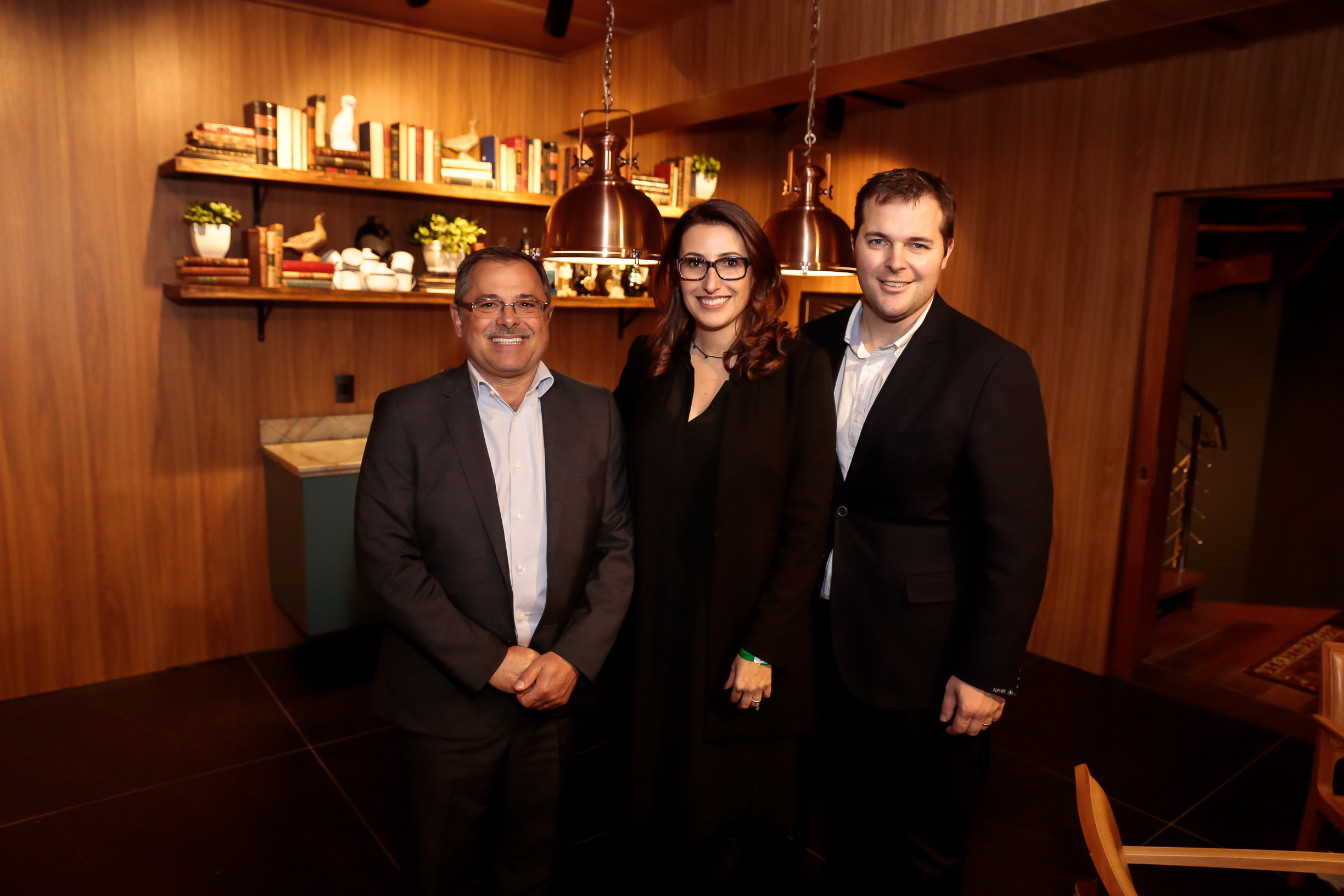 Ivo Saccaro, Fernanda Maitelli e Fabio Boldo