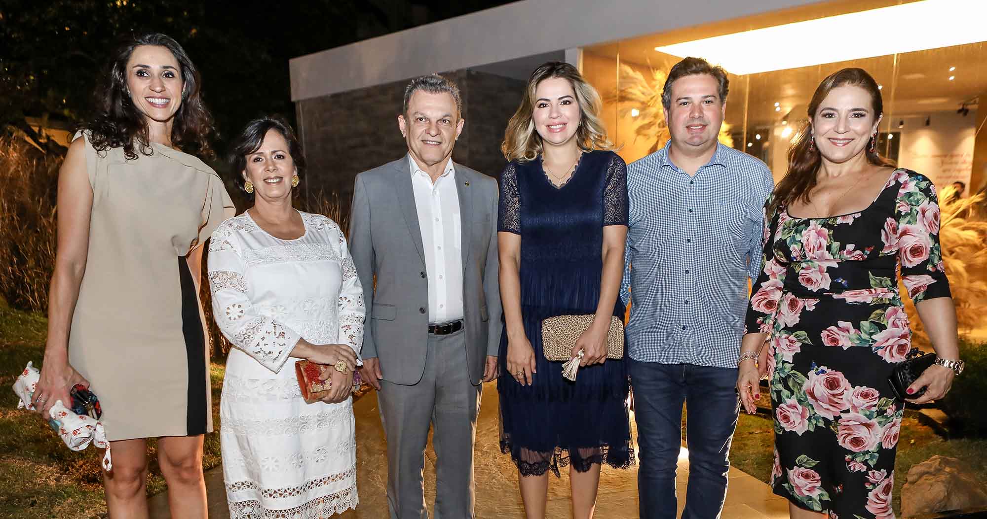 Graziela de Caroli, Neuma Figueiredo, Sarto Nogueira, Onelia Leite, Samuel Dias e Patricia Macedo