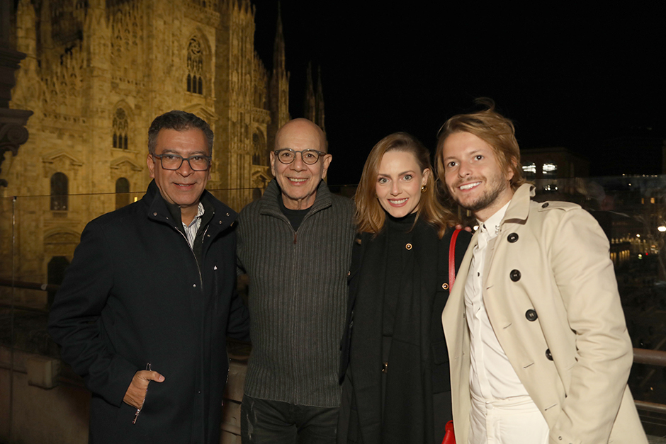 Pedro Ariel, Caco Borgues, Carolina Haubrich e Victor Niskier