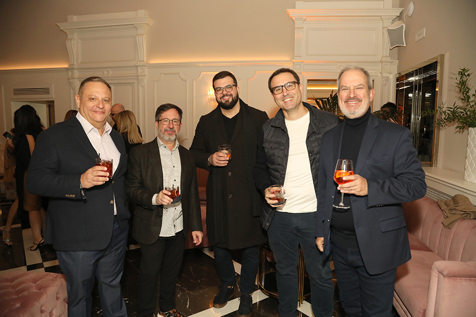 Raul Guimarães Guaragna, Henrique Haddad , Gustavo Cruz, Bruno Antonaccio e Antonio Joaquim de Oliveira