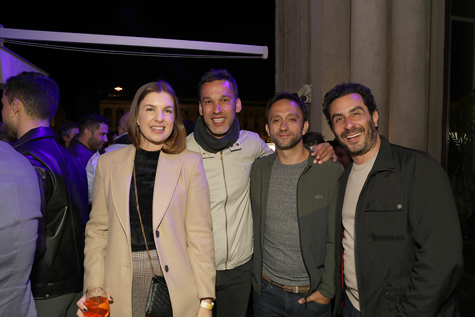 Carolina Bernardi, Harry e Freddy Hermann e Fernando Forte