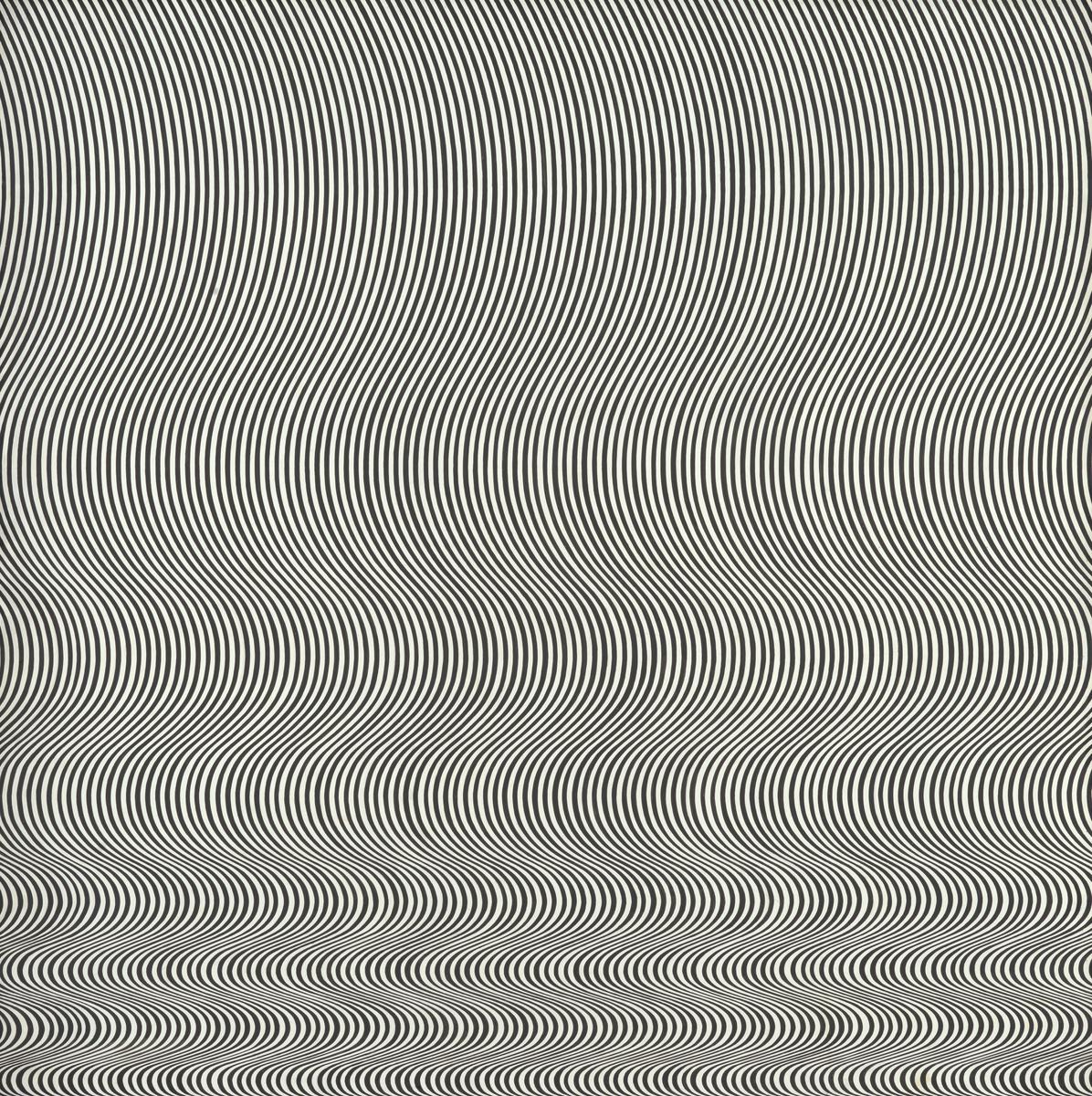 Fall, Bridget Riley, 1963.